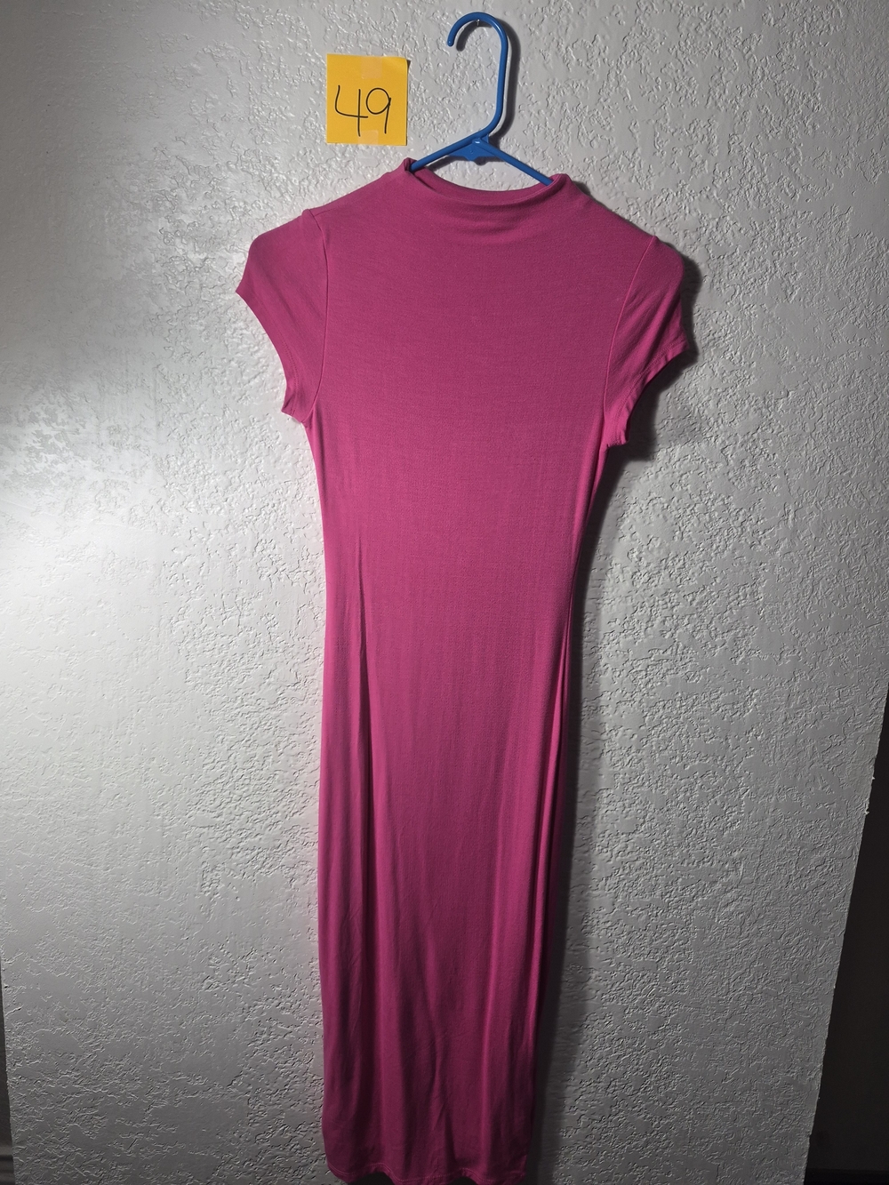 Fashion Nova Hot Pink Maxi Bodycon Dress - M